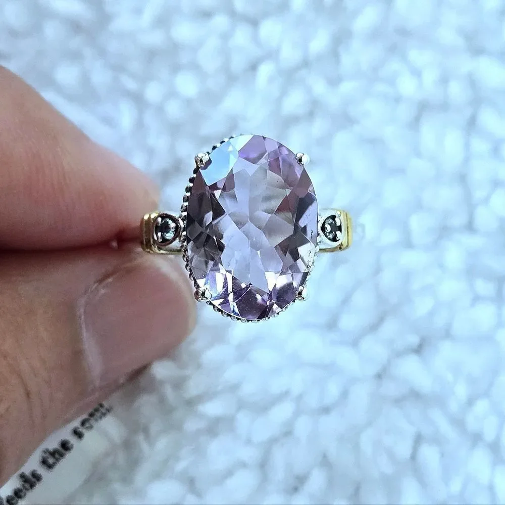 Shivam Pink🩷 Amethyst Ring💍 - NWT